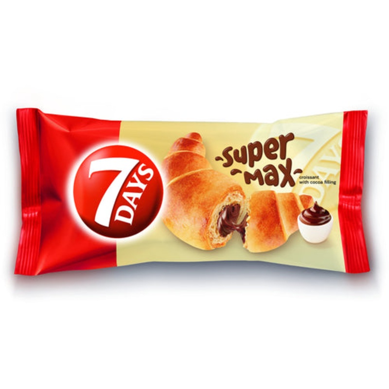 7 Days Super Max Croissant With Cocoa Filling 110g | 7 Days In Lebanon