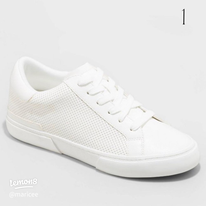 A New Day Women’s White Maddison Sneakers | A New Day In Lebanon