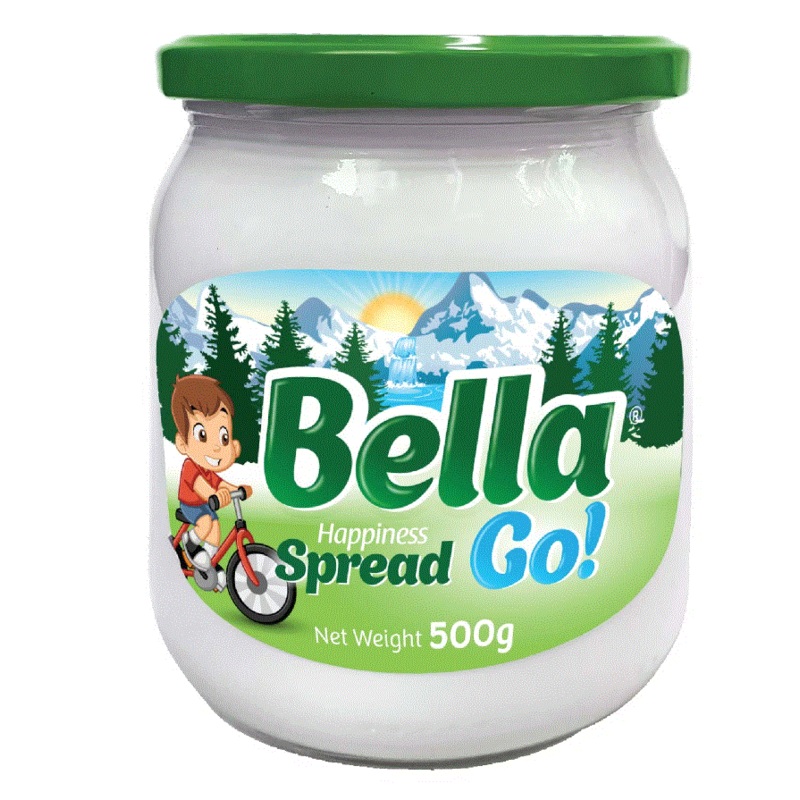 Bella Go Happiness Spread Cheese 500g | Bella In Lebanon