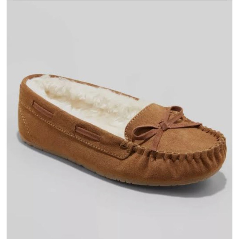 Cat & Jack Girl’s Camel Moccasin Slippers | Cat & Jack In Lebanon