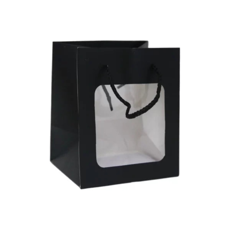 Hinox Paper Gift Bag Window Rope Handle J-4 30x30x30 | Hinox In Lebanon