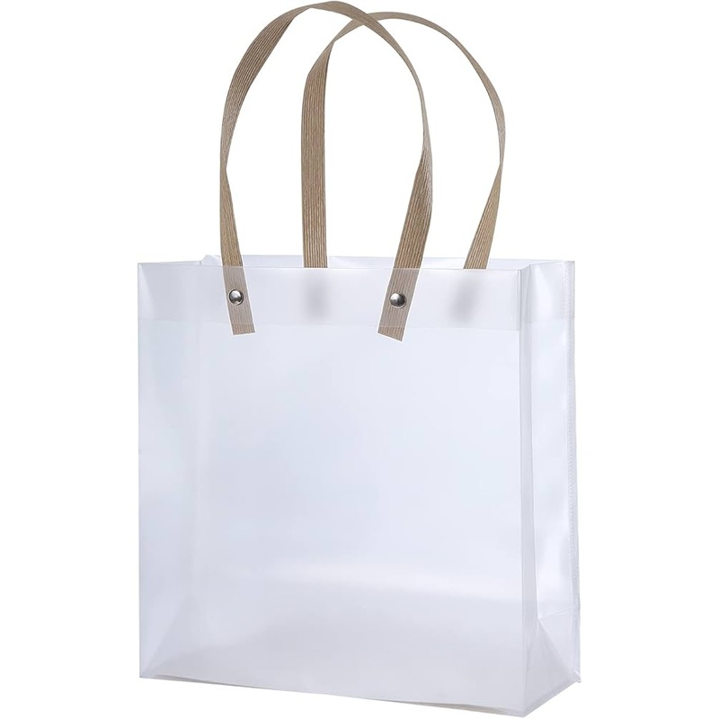 Hinox Plastic Gift Bag With Bamboo Handle H-1 12x27x30 | Hinox In Lebanon
