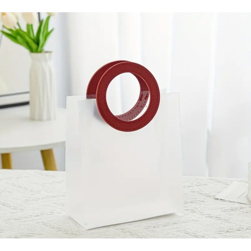 Hinox Plastic Gift Bag With Round Plastic Handle H-2 11x21x22 | Hinox In Lebanon