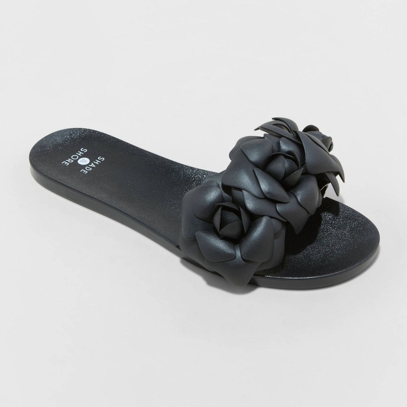 Shade & Shore Women’s Black Mallory Jelly Slipper |Shade & Shore In Lebanon