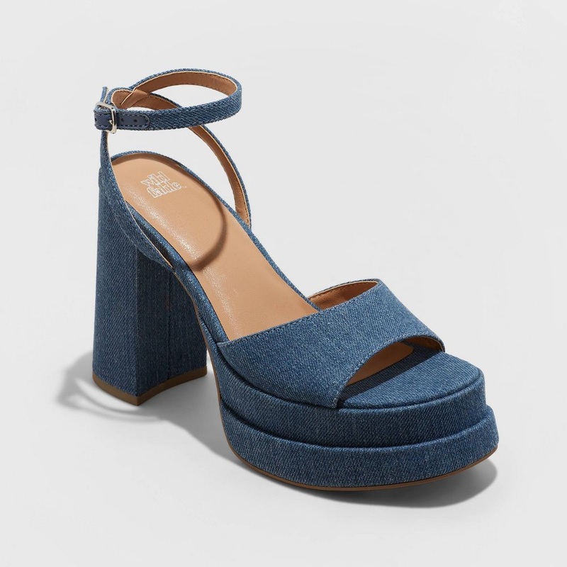 Wild Fable Women’s Alessia Platform Heels with Memory Foam Insole|Wild Fable In Lebanon