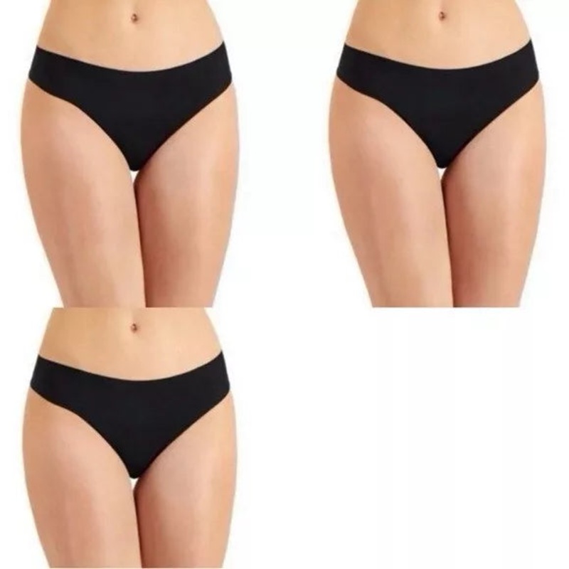 Alfani Women’s Black Thong ABU163