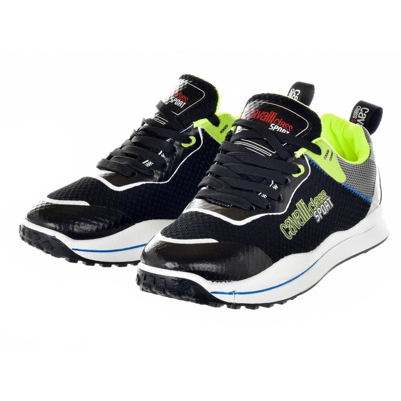 Cavalli Class Sport Men’s Black Sneakers |Cavalli Class Sport In Lebanon