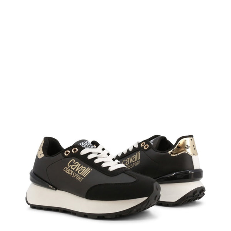 Cavalli Class Sport Women’s Black Sneakers |Cavalli Class Sport In Lebanon