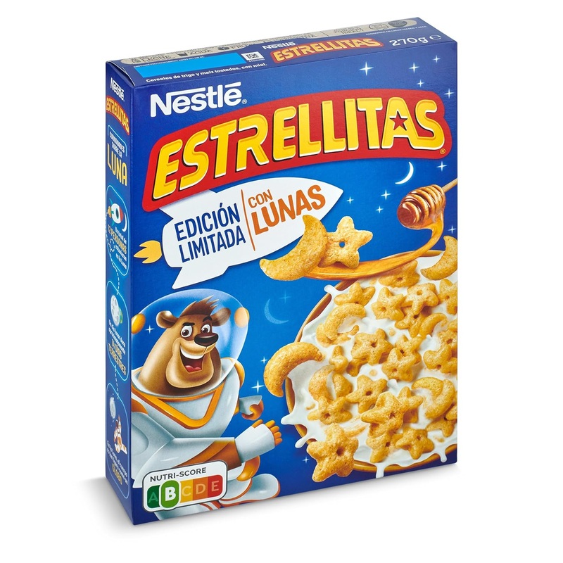 Nestle Estrellitas Portuguese Children’s Whole Grain Cereal with Honey Stars 270 g | Nestle In Lebanon