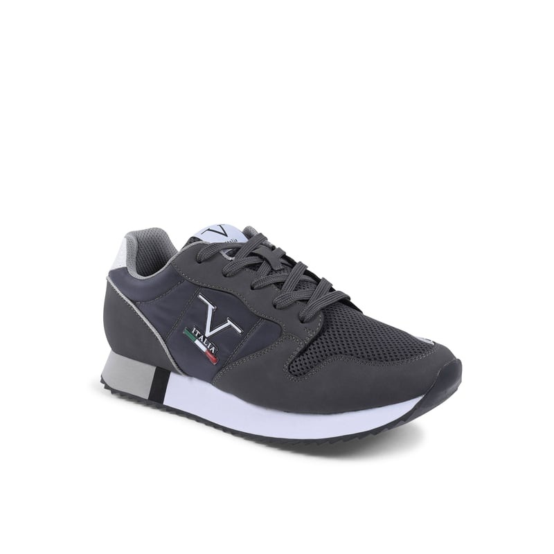 V Italia By Versace Men’s Gray Ciment SNK 003 Sneakers | V Italia In Lebanon