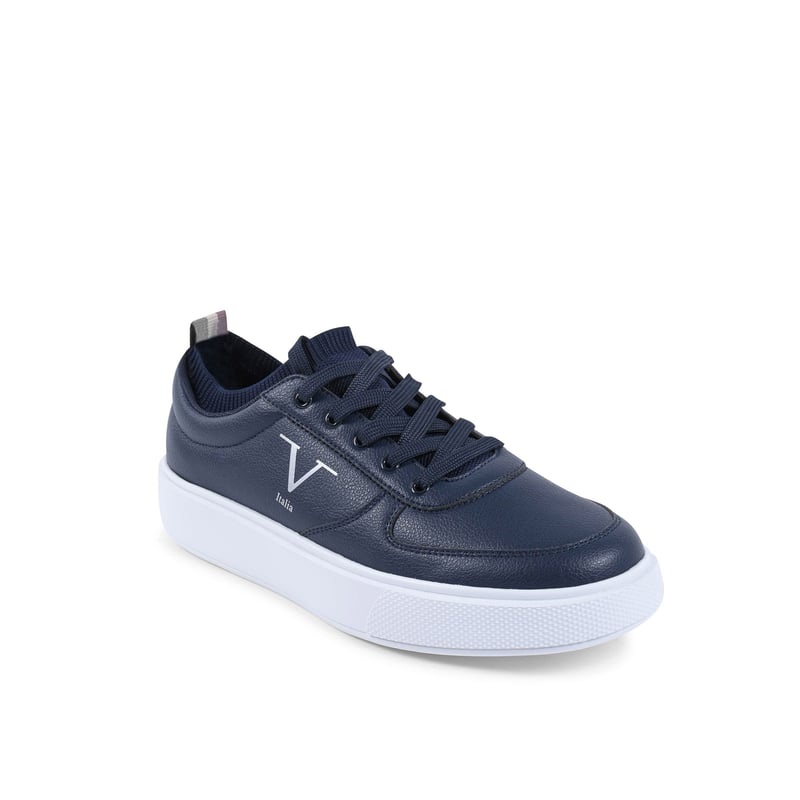 V Italia By Versace Men’s Navy Blue SNK 002 Sneakers | V Italia In Lebanon