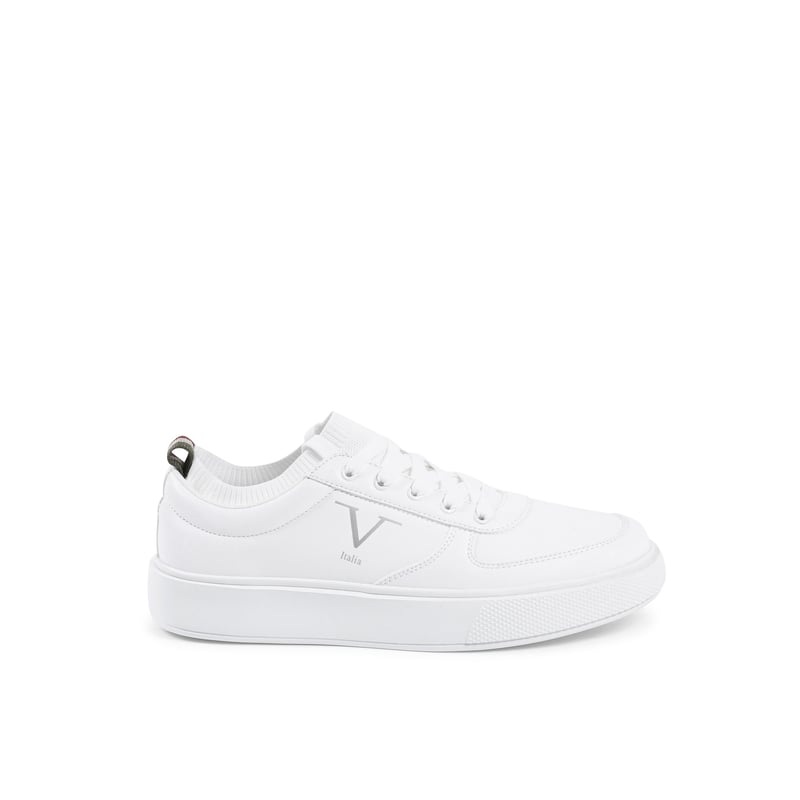 V Italia By Versace Men’s White SNK 002 Sneakers | V Italia In Lebanon