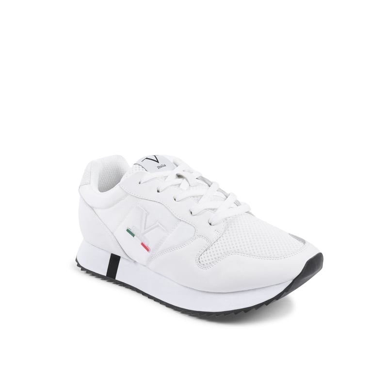 V Italia By Versace Men’s White SNK 003 Sneakers | V Italia In Lebanon