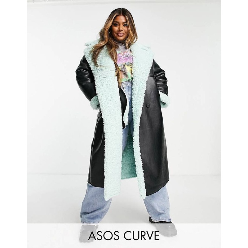 Asos Design Women’s Black Coat  ANF1775