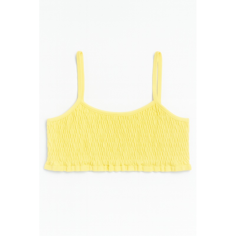 ASOS DESIGN Women’s Yellow Crop Top | ASOS Design In Lebanon