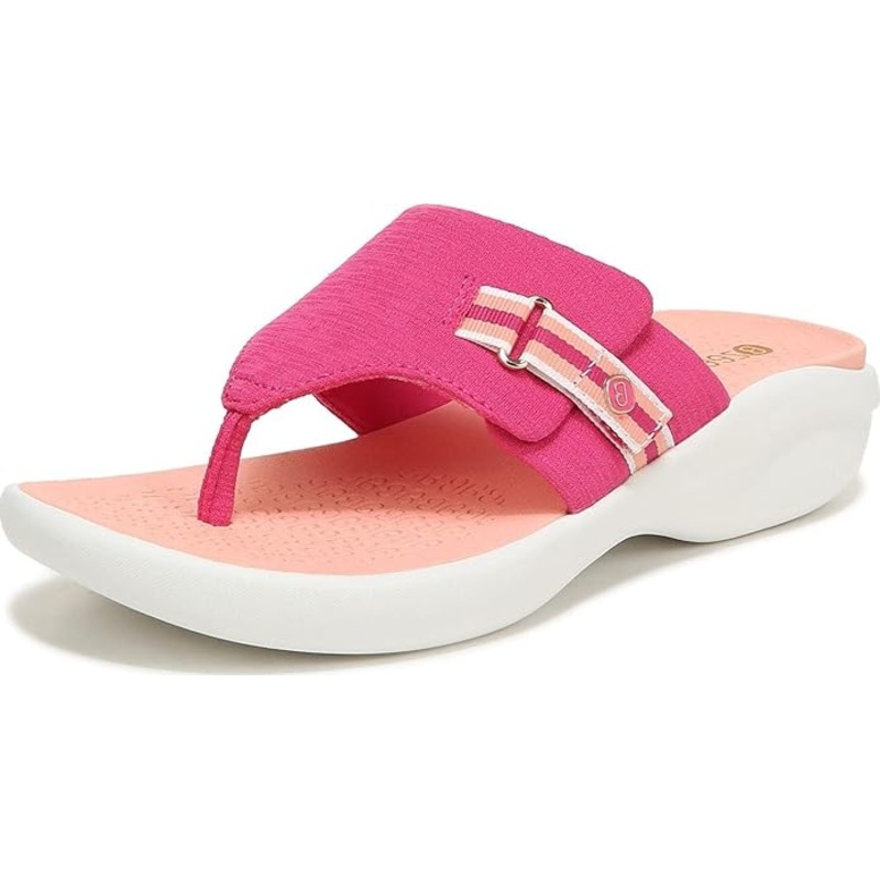 BZees Women’s Pink Camp Out Thong Sandal | BZees In Lebanon