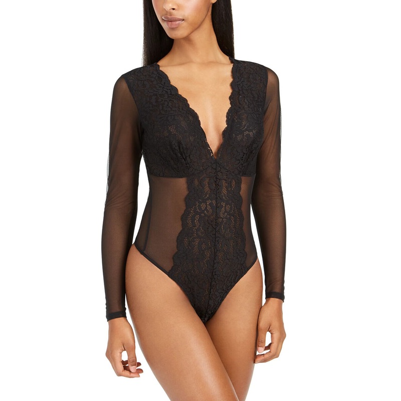 INC International Concepts Women’s Black Body Suits ABU132