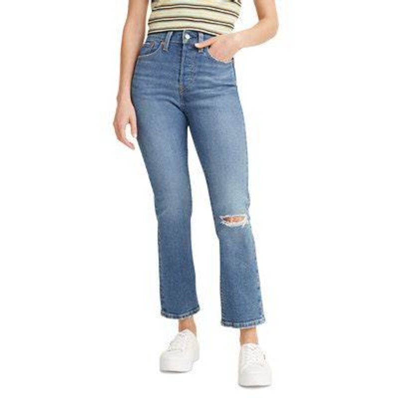 Levi’s Women’s High-Rise Wedgie Straight Cropped Jeans |Levi’s In Lebanon