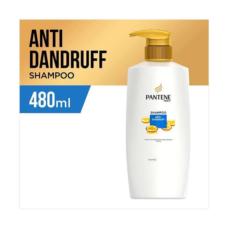 Pantene Anti Dandruff Shampoo 480ml
