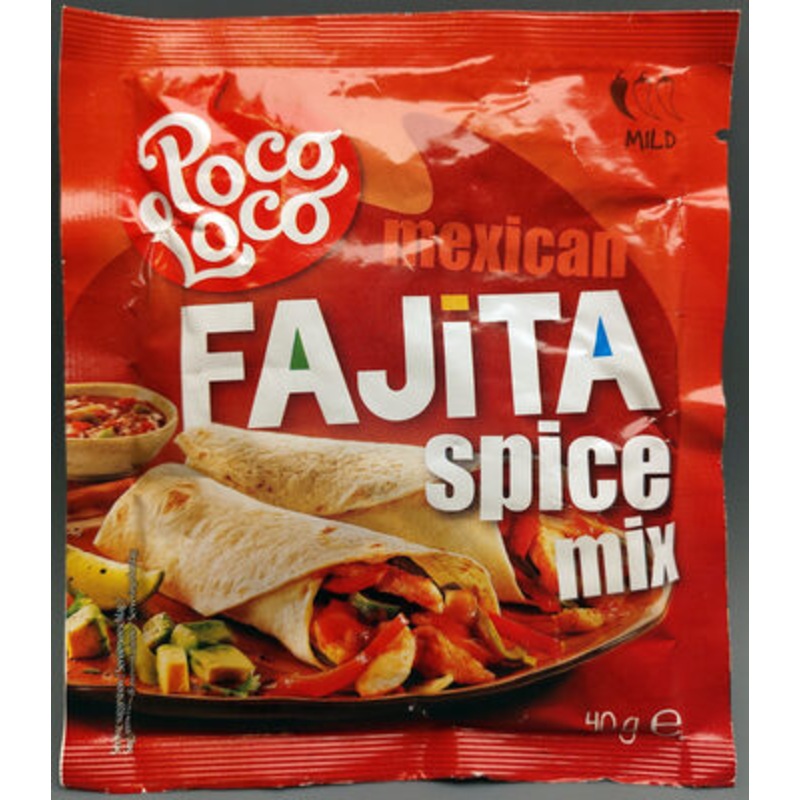 Poco Loco Mexican Fajita Spice Mix 40g | Poco Loco In Lebanon