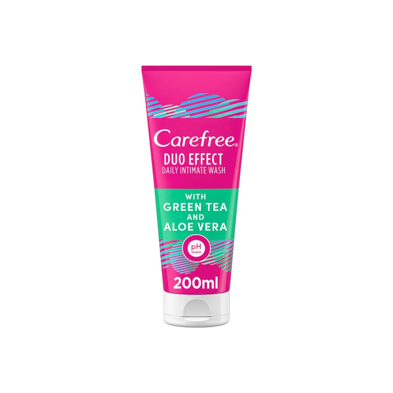 Carefree Duo Effect Daily Intimate Wash With Green Tea & Aloe Vera 200ml | Carefree In Lebanon