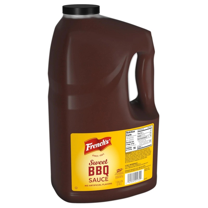 French’s Sweet BBQ Sauce 3.78L| French’s In Lebanon