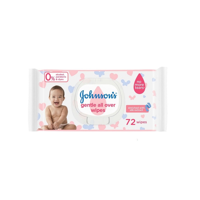 Johnson’s Gentle All Over Wipes 72 Wipes | Johnson’s In Lebanon