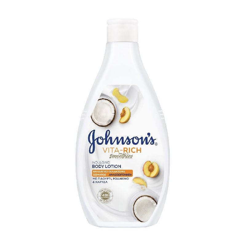 Johnson’s Vita-Rich Body Lotion Indulging Peach Yogurt 400ml | Johnson’s In Lebanon