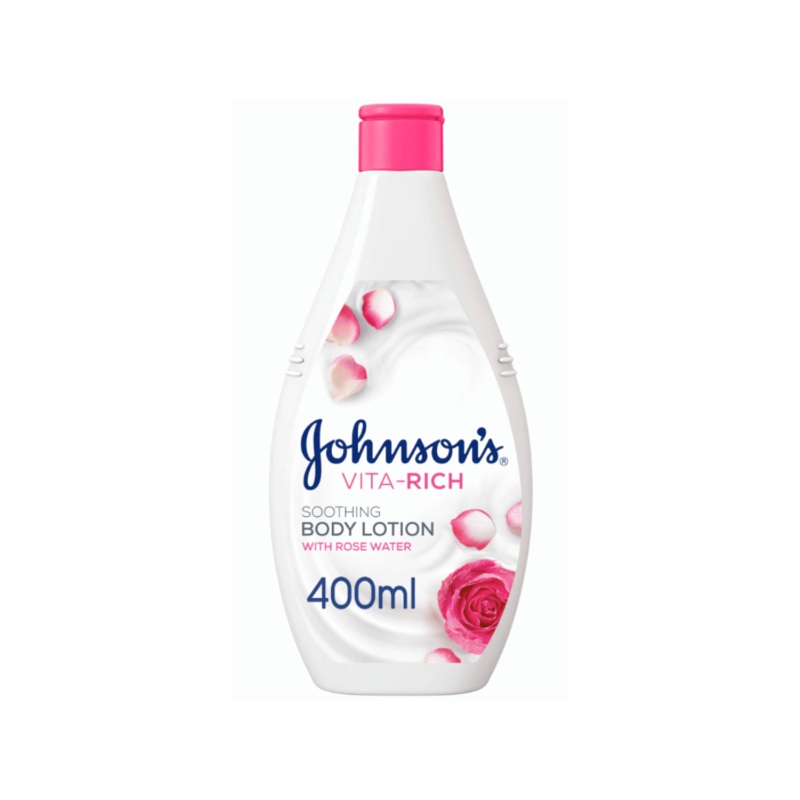 Johnson’s Vita-Rich Body Lotion Soothing Rose Water 400ml | Johnson’s In Lebanon
