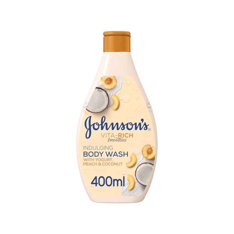 Johnson’s Vita-Rich Body Wash Indulging Peach & Yogurt 400ml | Johnson’s In Lebanon