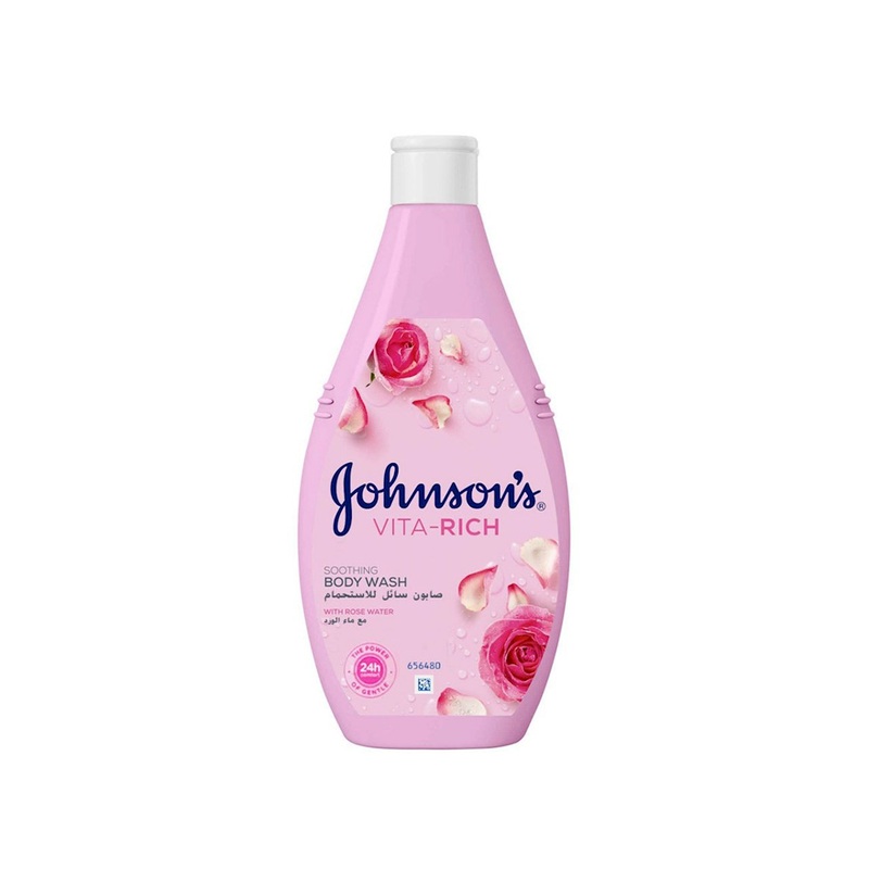 Johnson’s Vita-Rich Body Wash Soothing Rose Water 400ml | Johnson’s In Lebanon
