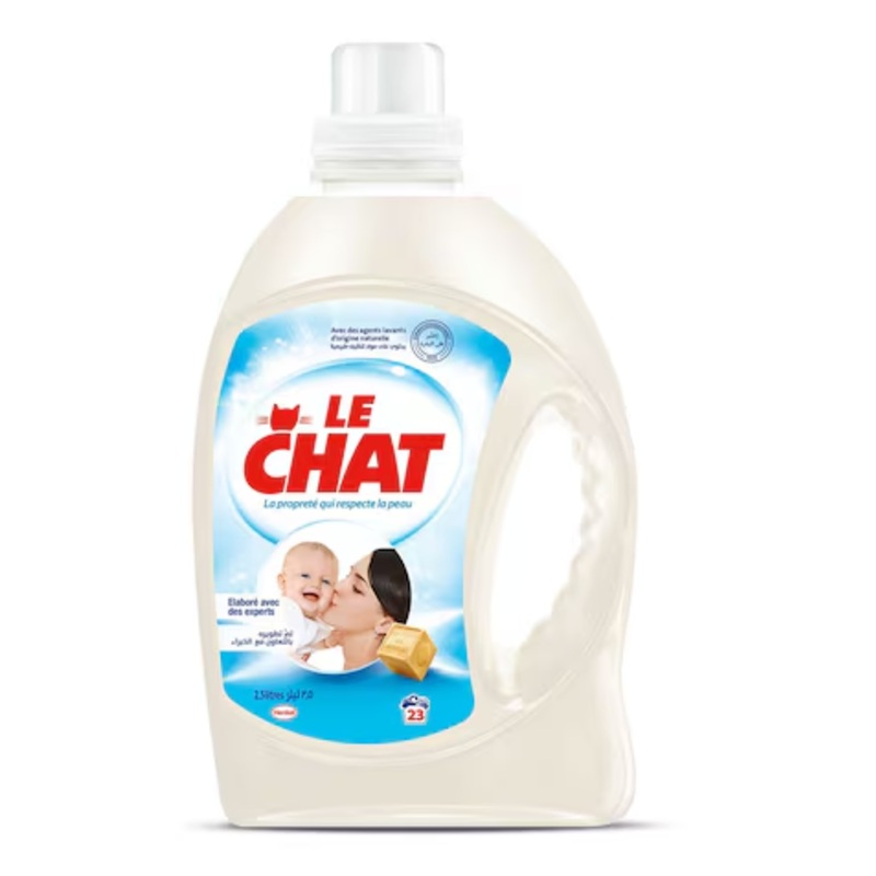 Le Chat Pearly Laundry Gel Regular 2.5L |Le Chat In Lebanon