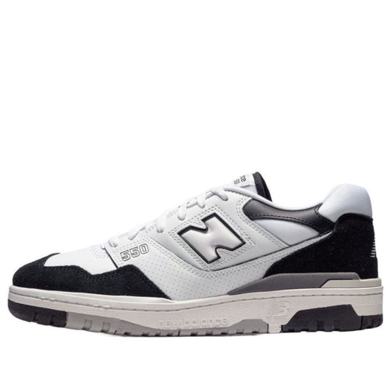 New Balance Unisex White & Black 550 Sneakers | New Balance In Lebanon