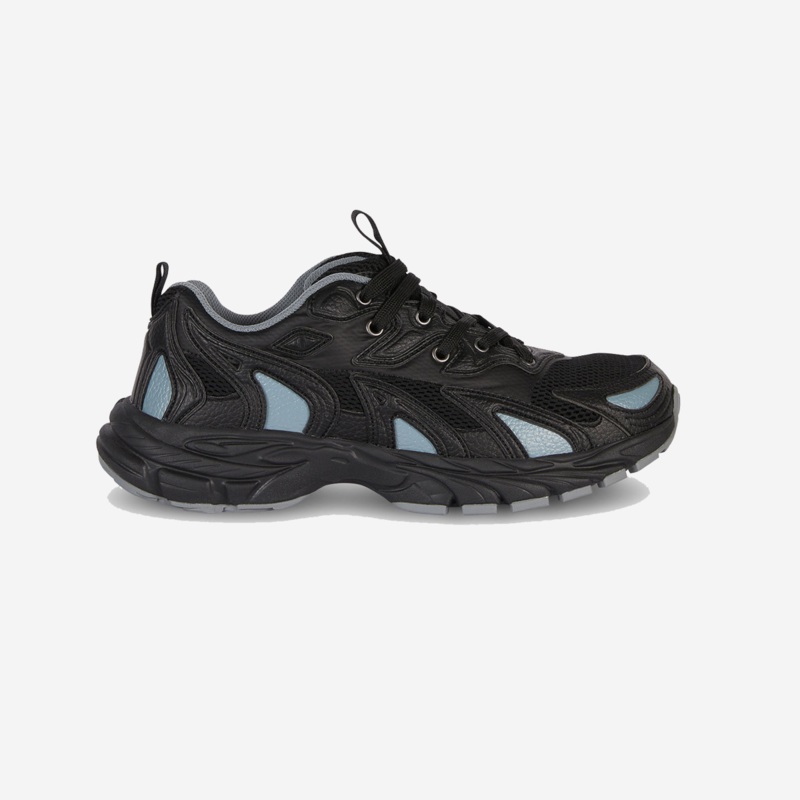 Trussardi Men’s Black Retro Runner Sneakers | Trussardi in Lebanon