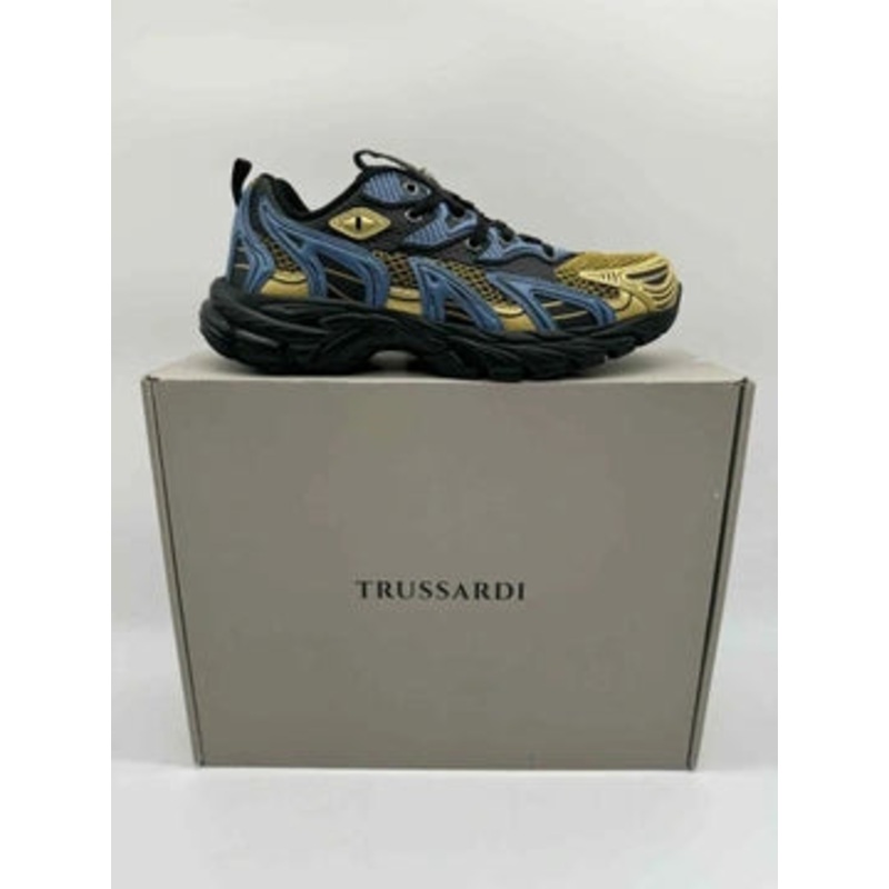 Trussardi Men’s Multicolor Metallic Sneakers | Trussardi in Lebanon