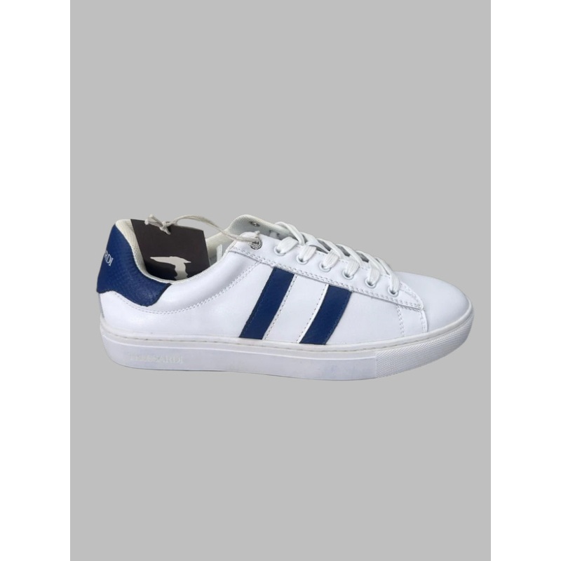 Trussardi Men’s White New Denny Sneakers | Trussardi in Lebanon
