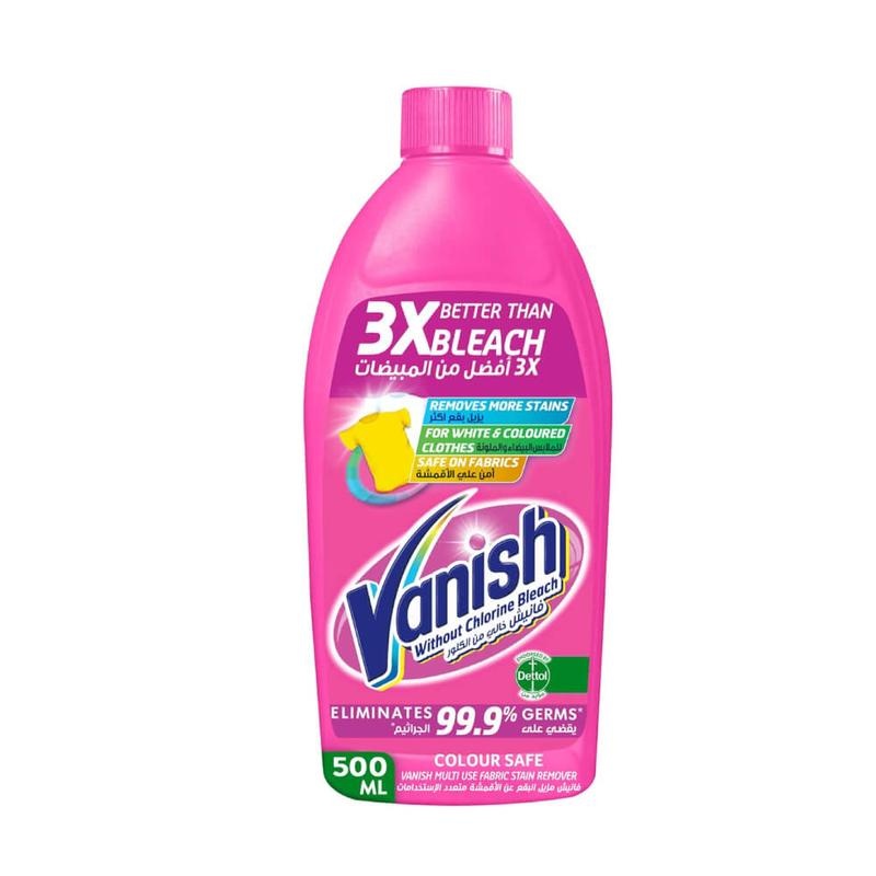 Vanish Stain Remover Without Chlorine Bleach 495ml
