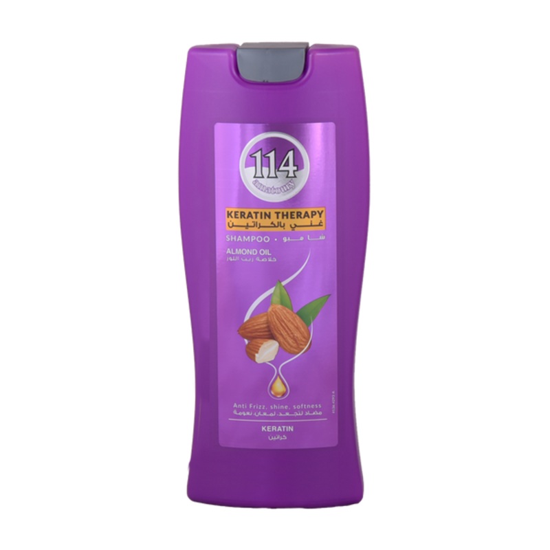 Amatoury 114 Almond Oil Keratin Shampoo 400ml | 114 Amatoury In Lebanon
