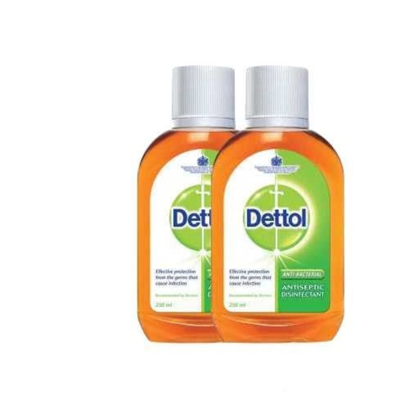 Dettol Antibacterial Antiseptic Disinfestant 250ml x2 | Dettol In Lebanon