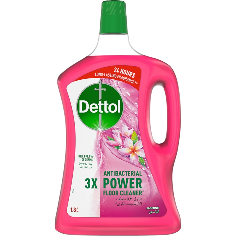 Dettol Antibacterial Power Floor Cleaner Jasmine 1.8L | Dettol In Lebanon