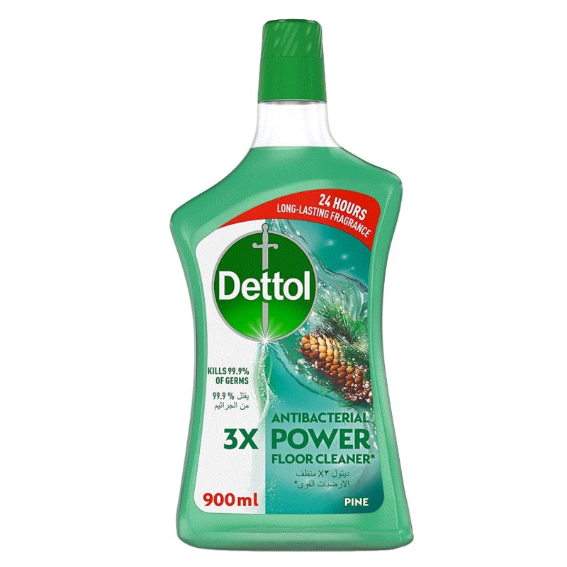 Dettol Antibacterial Power Floor Cleaner Pine 900ml | Dettol In Lebanon