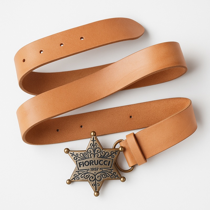 Fiorucci Men’s Brown Leather Belt |Fiorucci In Lebanon