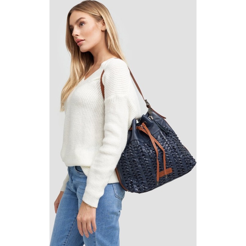 Marc Picard Women’s Navy Blue Shoulder Bag | Marc Picard In Lebanon