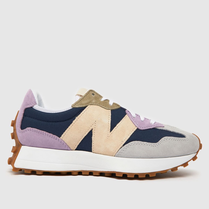 New Balance Women’s Navy & Gray 327 Sneakers |New Balance In Lebanon