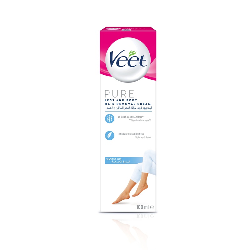 Pure Hair Removal Cream for Body & Legs 100ml | Veet In Lebanon