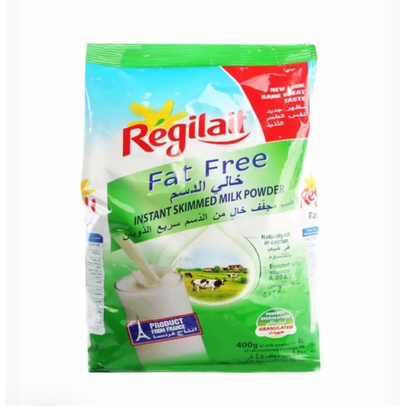 Regilait Fat Free Instant Skimmed Milk Powder 400g | Regilait In Lebanon