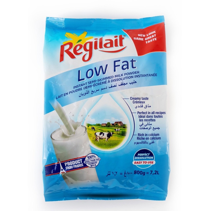 Regilait Low Fat Instant Semi-Skimmed Milk Powder 800g | Regilait In Lebanon