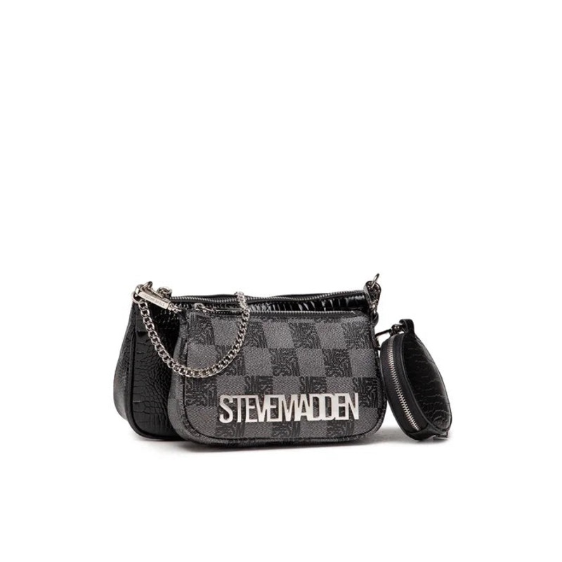 Steve Madden Women’s Black Burgent Crossbody Bag | Steve Madden In Lebanon