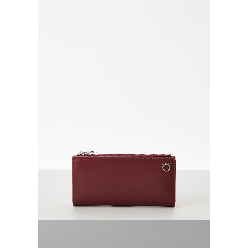 Trussardi Women’s Burgundy Leather Bifold Md Wallet |Trussardi In Lebanon