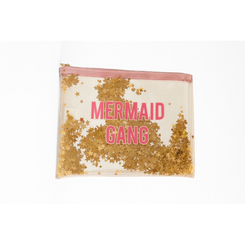 Mermaid Gang Women’s Clear Makeup Bag |Mermaid Gang In Lebanon